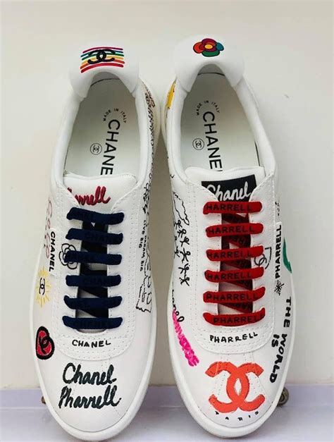 chanel pharrell shoes for sale|pharrell williams chanel shoes.